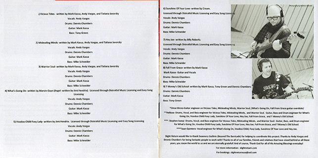Slight Return CD Vicious Tides booklet 4